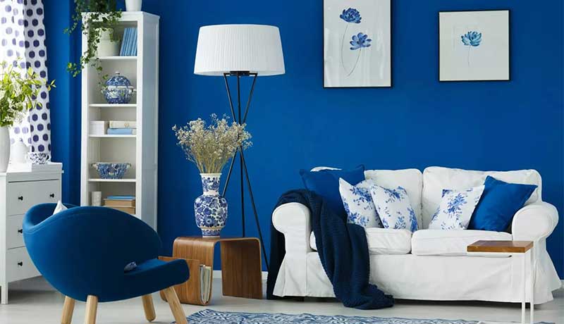 روانشناسی رنگ آبی و تاثیر آن بر دکوراسیون داخلی منزل